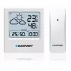 BLAUPUNKT WS10WH laikapstākļu stacija — bezvadu iekštelpu/āra temperatūras un mitruma monitors