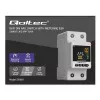 Vienfāzes enerģijas patēriņa skaitītājs QOLTEC 50981 DIN35 230V 50Hz