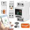 Vienfāzes enerģijas patēriņa skaitītājs QOLTEC 50981 DIN35 230V 50Hz