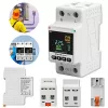 Vienfāzes enerģijas patēriņa skaitītājs QOLTEC 50981 DIN35 230V 50Hz