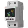 Vienfāzes enerģijas patēriņa skaitītājs QOLTEC 50981 DIN35 230V 50Hz
