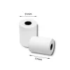 Termokvīts rullis QOLTEC 57 x 30 mm 55 g/m² bez BPA, serde 17 mm, 10 gab.