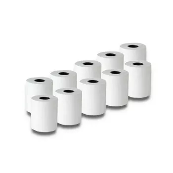 Termokvīts rullis QOLTEC 57 x 30 mm 55 g/m² bez BPA, serde 17 mm, 10 gab.