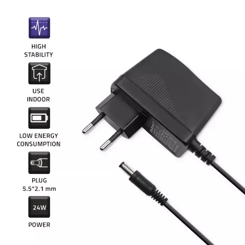 Mobilās ierīces lādētājs Qoltec 52397 Universal melns maiņstrāvas iekštelpu 2A 220–240 V