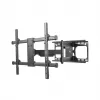 Sienas TV kronšteins Cabletech LEC-UCH0205 37–70 collu ekrāniem, VESA 600x400, slodze 60 kg, melns