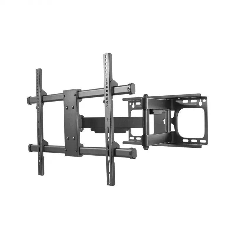 Sienas TV kronšteins Cabletech LEC-UCH0205 37–70 collu ekrāniem, VESA 600x400, slodze 60 kg, melns
