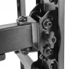 Sienas TV kronšteins Cabletech LEC-UCH0205 37–70 collu ekrāniem, VESA 600x400, slodze 60 kg, melns