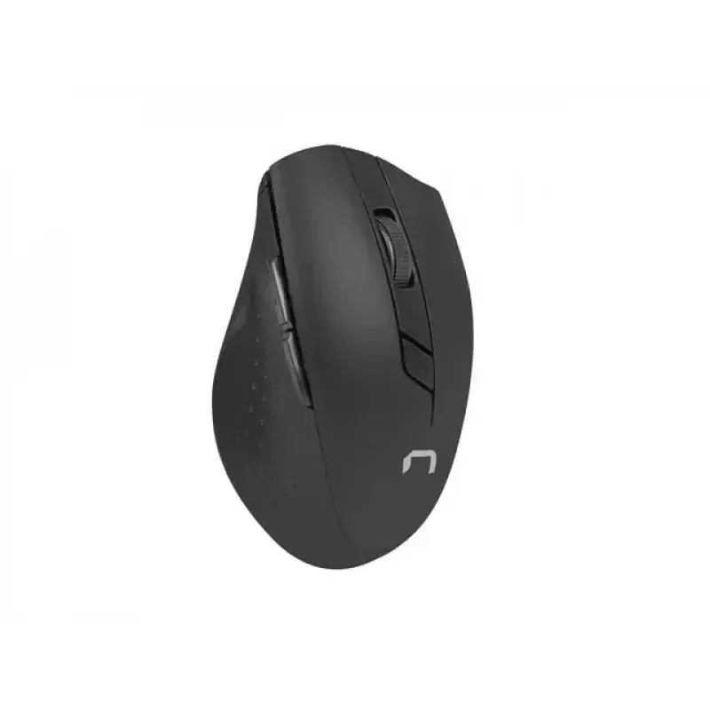 Bezvadu tastatūras un peles komplekts NATEC Stingray NZB-1440 — RF bezvadu, pilna izmēra 108 taustiņu QWERTY, US English, melna