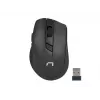 Bezvadu tastatūras un peles komplekts NATEC Stingray NZB-1440 — RF bezvadu, pilna izmēra 108 taustiņu QWERTY, US English, melna