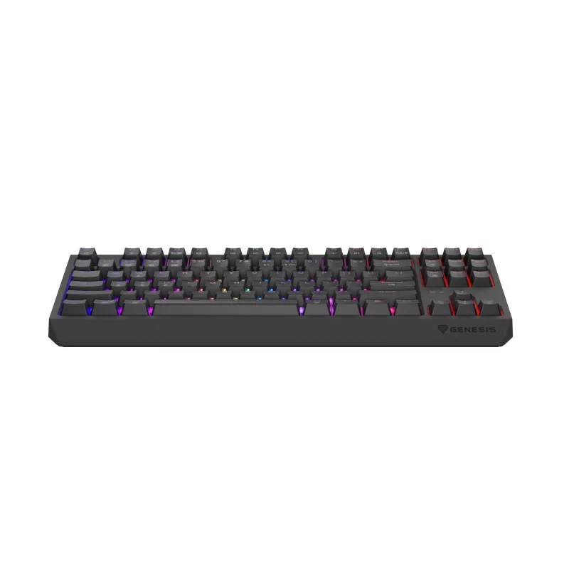 GENESIS Thor 230 TKL klaviatūra Spēļu USB + RF bezvadu + Bluetooth QWERTY Melna