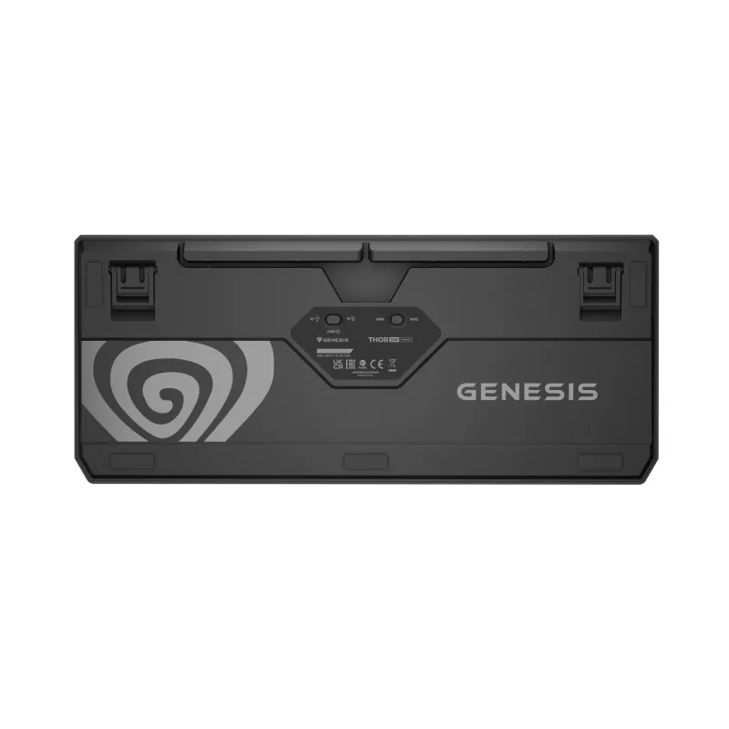 GENESIS Thor 230 TKL klaviatūra Spēļu USB + RF bezvadu + Bluetooth QWERTY Melna