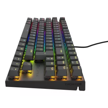 GENESIS Thor 303 TKL tastatūra Spēļu USB QWERTY ASV angļu Melna