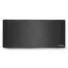Peļu paliktnis SAVIO Melns Edition Turbo Dynamic XL — spēļu auduma/gumijas 900×400×3 mm, sašūtas malas, neslīdoša pamatne