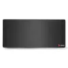 Peļu paliktnis SAVIO Melns Edition Turbo Dynamic XL — spēļu auduma/gumijas 900×400×3 mm, sašūtas malas, neslīdoša pamatne
