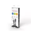 USB 2.0 kabelis SAVIO CL-155, USB A uz maināmiem USB-C / Micro-USB B / Lightning, 2 m, melns