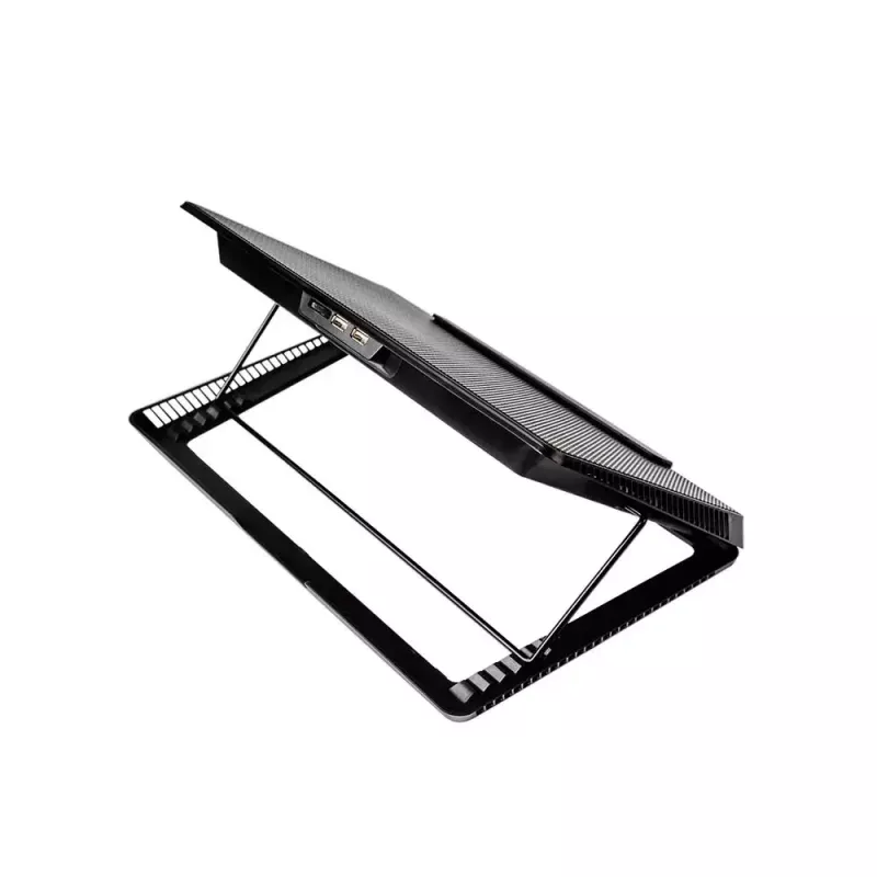 Datora dzesēšanas paliktnis SAVIO COS-01 ar 6 fona apgaismotiem ventilatoriem 2000 apgr./min., USB 2.0, līdz 17,3 collu ekrāniem