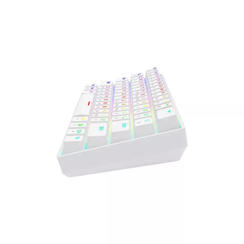 Savio baltaOUT X2 RED spēļu klaviatūra USB QWERTY mehāniska 61 taustiņi