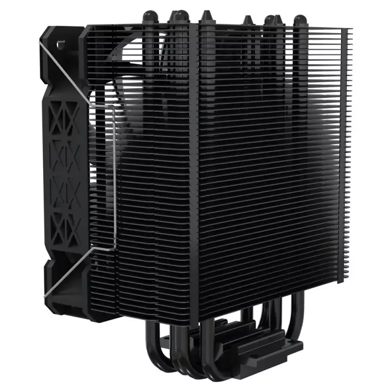 CPU gaisa dzesētājs SAVIO Vortex X2 Melns – 120 mm ventilators, augstums 157 mm, PWM, LGA 2066 saderīgs