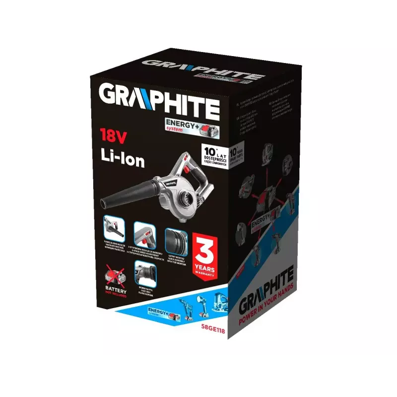 Lapu pūtēja piederums Graphite 58GE118