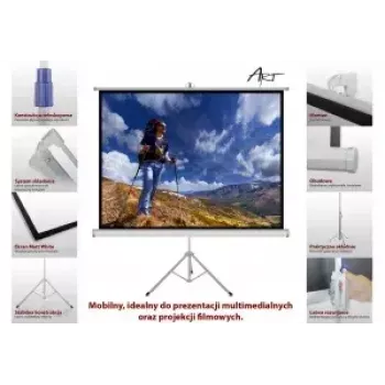 Projekcijas ekrāns ART ER T84 4:3