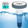 Bezvadu baseina temperatūras sensors GreenBlue GB216 IPX7 ūdensizturīgs, modelis GB216