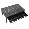 Laptop stand MACLEAN MC-946 for 13–32 inch devices, 3-level height (11/13/15 cm), drawer, Melns, up to 20 kg