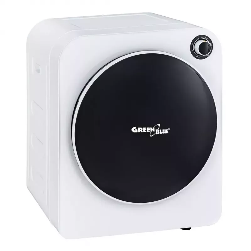 Elektriskais veļas žāvētājs GreenBlue GB410 — 3 kg ietilpība, 830 W, ventilācijas tipa, 5 žāvēšanas programmas, energoefektivitātes klase C