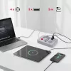 Strāvas sadalītājs MACLEAN MCE393 W — 4 rozetes + 3×USB, 110–240V, 2.1A USB, 2500W, 3 m, balts
