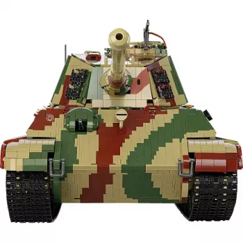Celtniecības rotaļlieta - tanks Cobi Tiger II King Tiger mērogā 1:12