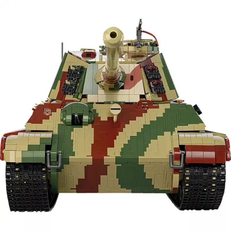 Celtniecības rotaļlieta - tanks Cobi Tiger II King Tiger mērogā 1:12