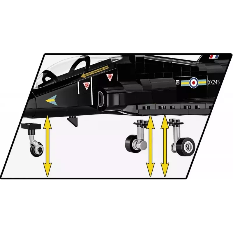 Cobi BAe Hawk T1 konstruktors, 5845 detaļas