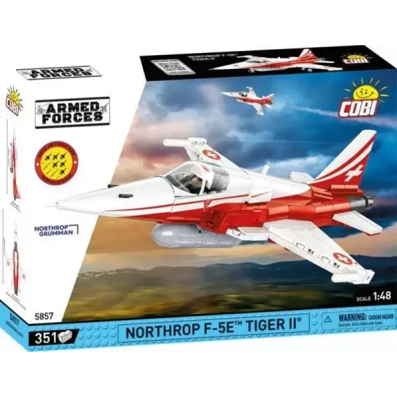 Construction toy Cobi Northrop F-5E Tiger II model 5857 building blocks set