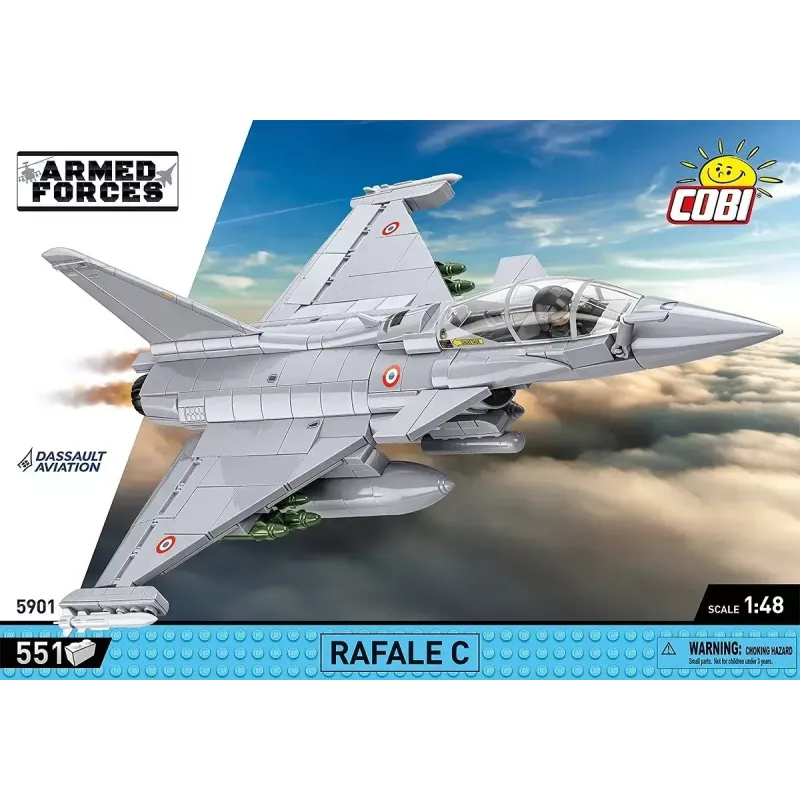 Konstrukcijas bloku komplekts Cobi Rafale C 551 detaļas modelis COBl-5901