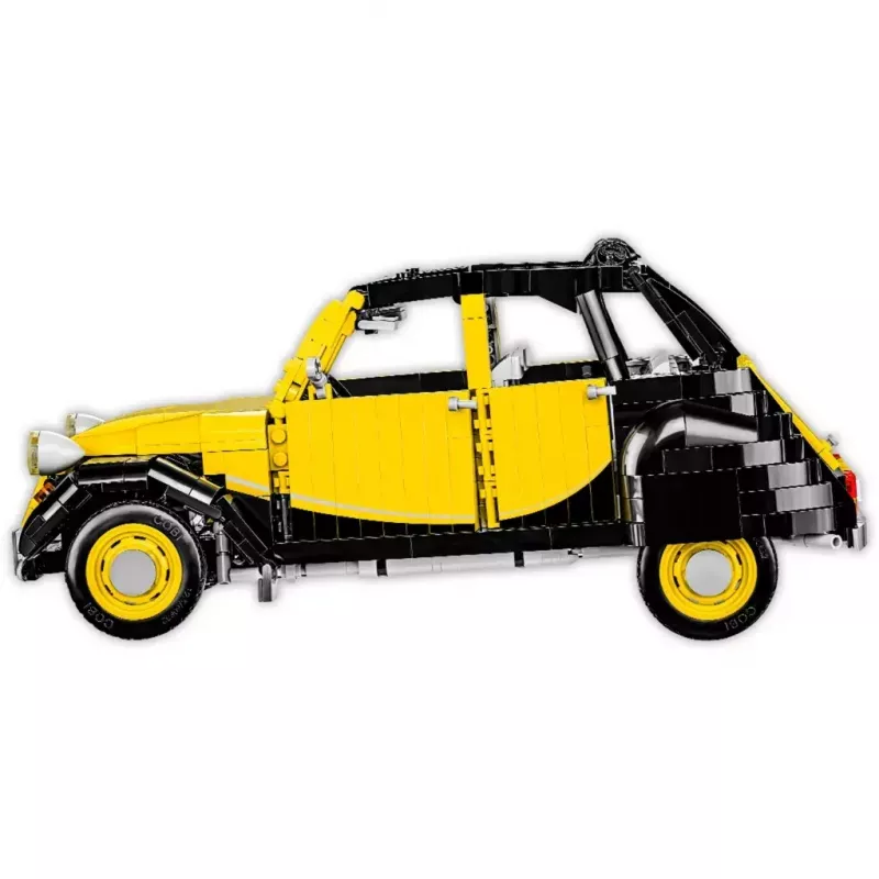 Konstruktors Cobi Citroën 2CV Charleston 1:12 mēroga modelis, būvkomplekts