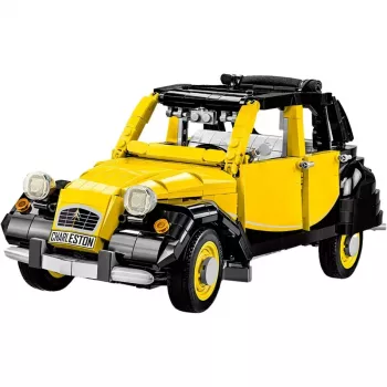 Konstruktors Cobi Citroën 2CV Charleston 1:12 mēroga modelis, būvkomplekts