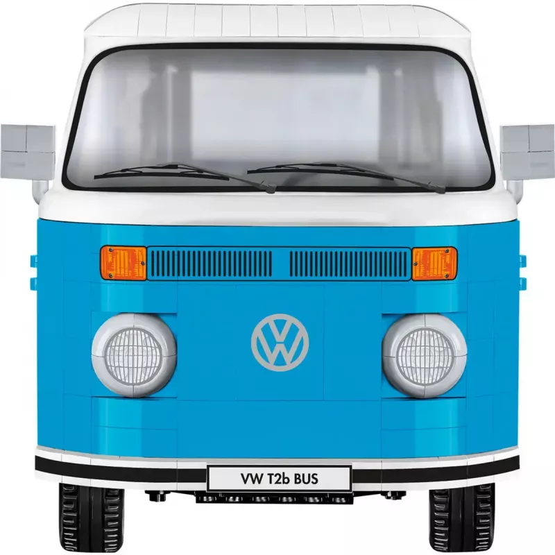 Cobi konstruktors Volkswagen T2b Bus, gaiši zils/balts, mērogā 1:12