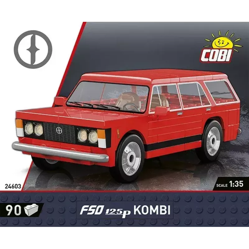Cobi Blocks FSO 125p 90 klucīšu komplekts COBI-24603 – 90 plastmasas konstrukciju klucīši