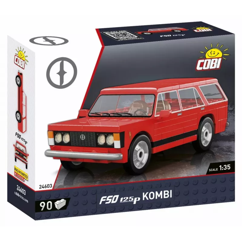Cobi Blocks FSO 125p 90 klucīšu komplekts COBI-24603 – 90 plastmasas konstrukciju klucīši