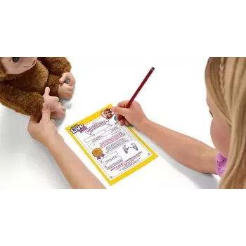 Interaktīva rotaļlieta Cobi Little Live Pets Monkey MO-26613 — interaktīva mājdzīvnieku rotaļlieta ar skaņām un kustībām