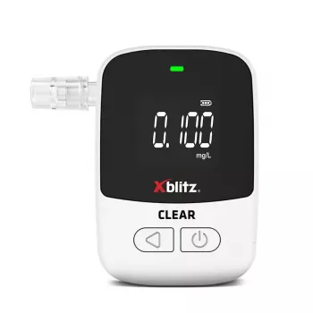 Alkohola mērītājs Xblitz XB-CLEAR ar ELEKTROĶĪMISKO sensoru, pārnēsājams rokas testeris