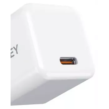 USB-C Mini lādētājs Aukey PA-F5 20W PD — kompakts 20W PD ātrais lādētājs