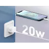 USB-C Mini lādētājs Aukey PA-F5 20W PD — kompakts 20W PD ātrais lādētājs
