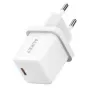 USB-C Mini lādētājs Aukey PA-F5 20W PD — kompakts 20W PD ātrais lādētājs