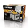 Fritieris Mesko Home MS 4910 Vienreizējs 1,5 L 900 W Melns Matēts tērauds