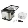 Fritieris Mesko Home MS 4910 Vienreizējs 1,5 L 900 W Melns Matēts tērauds
