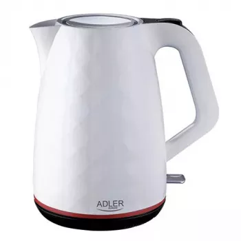 Elektriskā tējkanna Adler AD 1277 1,7 L 2200 W Balta