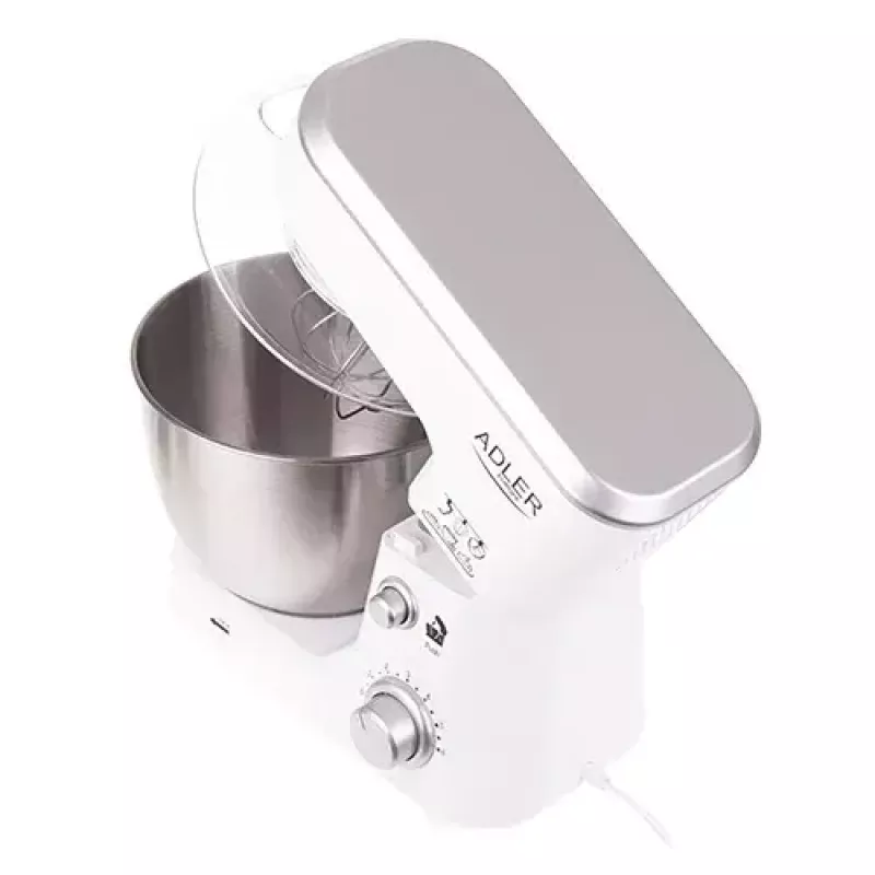 Virtuves kombains Adler AD 4216, 500 W, 4 L nerūsējošā tērauda bļoda, balts