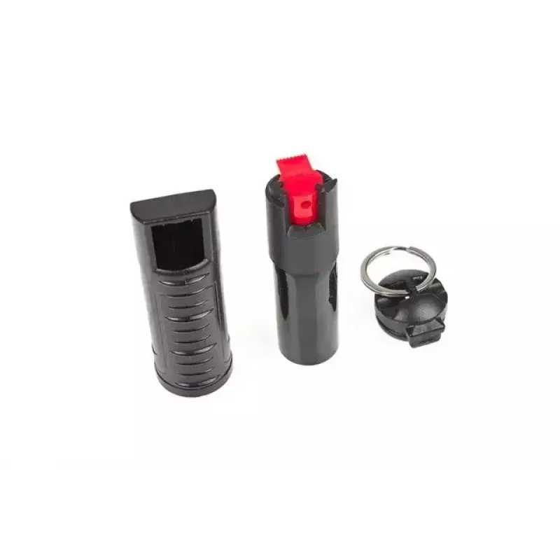 Pašaizsardzības piparu gēla sprejs GUARD YC-10014, 20 ml, gēls, 2 000 000 SHU, melns, atslēgu klipsis