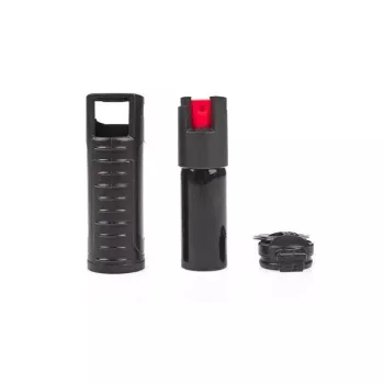 Pašaizsardzības piparu gēla sprejs GUARD YC-10014, 20 ml, gēls, 2 000 000 SHU, melns, atslēgu klipsis