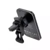 Auto bezvadu lādētājs 3MK HARDY MagCharger — Auto USB-C 5/9V, ātrā bezvadu uzlāde, melns